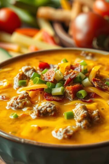Keto Cheeseburger Soup
