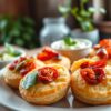 Keto Sun-Dried Tomato & Spinach Egg Biscuits