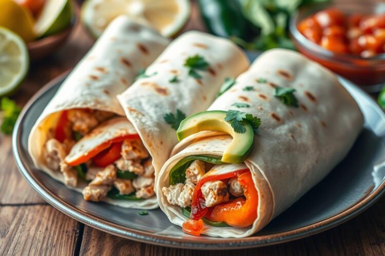 Low-Carb Tex-Mex Folded Wraps