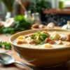 Quick & Easy Keto Sausage & Cauliflower Soup