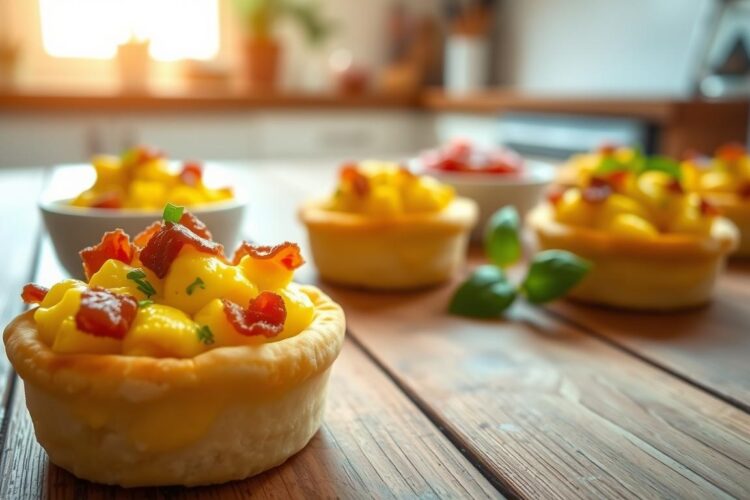 Savory Breakfast Biscuit Cups