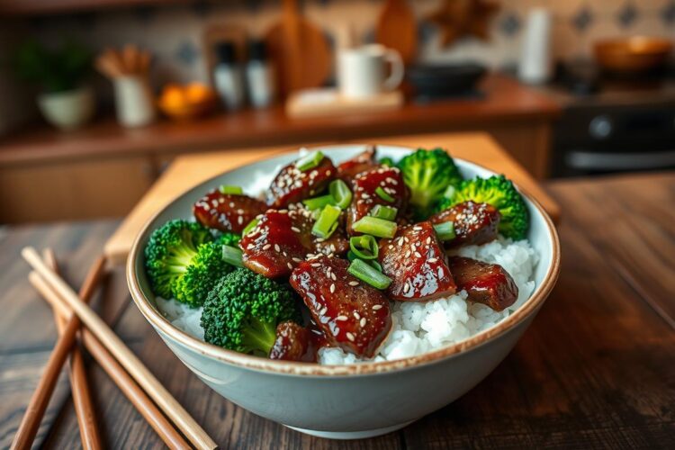 Teriyaki Beef & Broccoli Rice Bowl