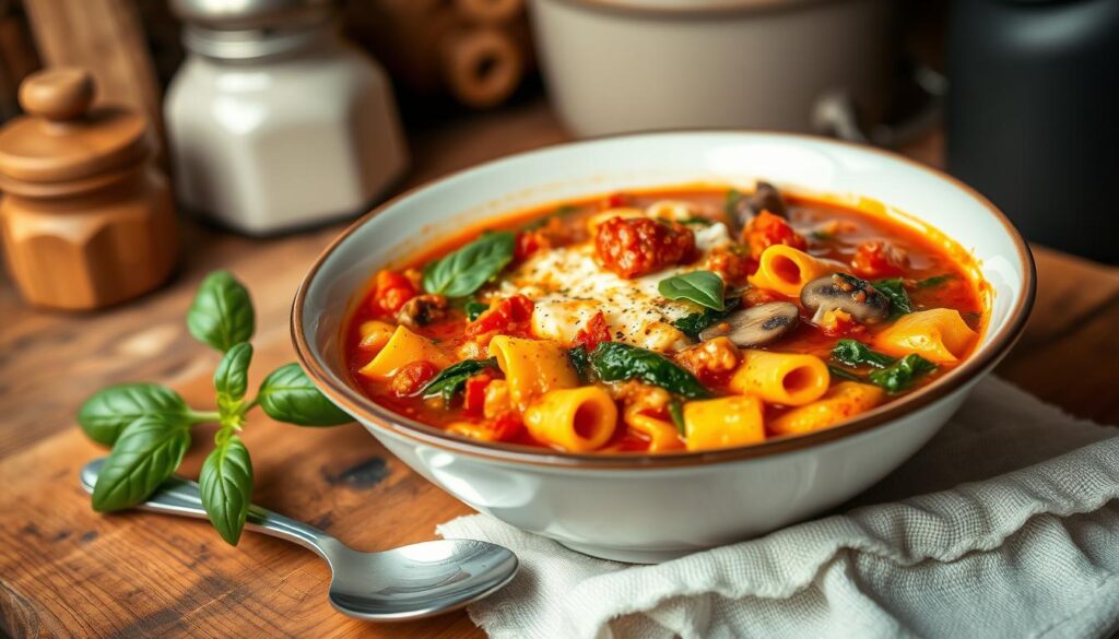 Vegan Lasagna Soup