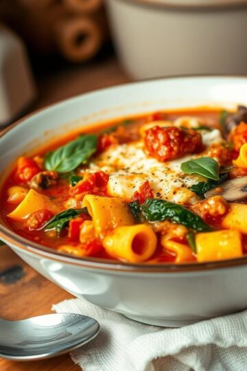 Vegan Lasagna Soup