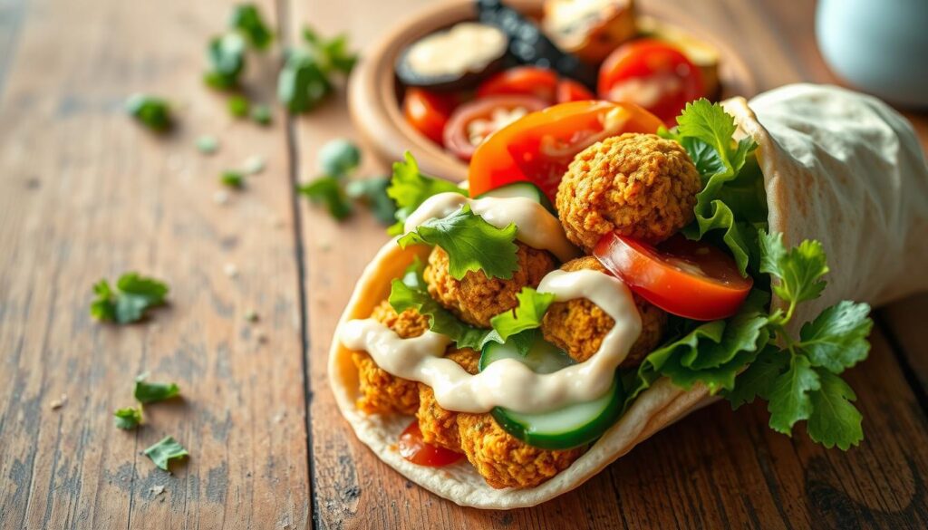 falafel wrap