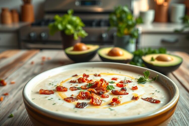 keto creamy bacon ranch soup
