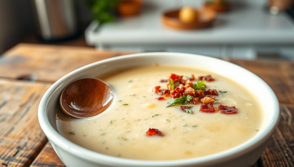 Creamy Keto Bacon Ranch Soup
