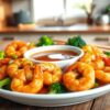 Honey Garlic Shrimp and Broccoli
