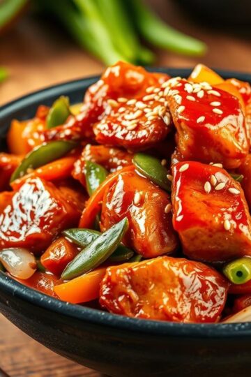 Korean Spicy Chicken Stir Fry