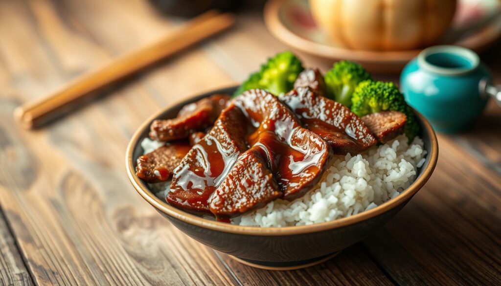 Teriyaki Beef Broccoli Rice Bowl