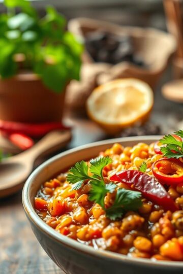 Vegan Sweet Chili Lentils
