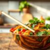 Vegan Teriyaki Noodle Bowl