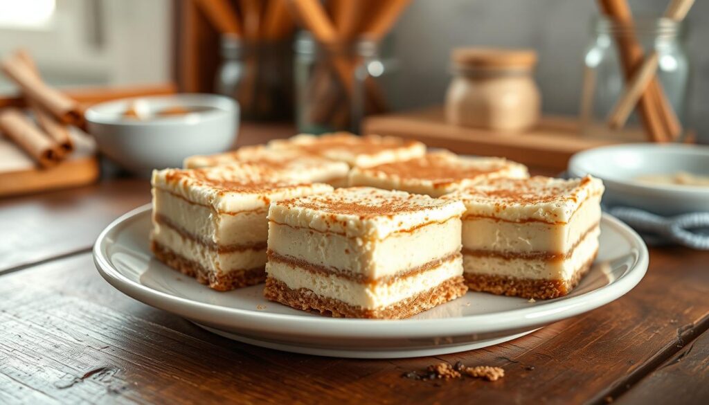 cinnamon cheesecake cream cheese bars