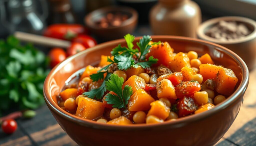 sweet potato chickpea stew