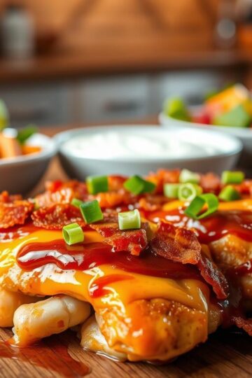 BBQ Bacon Ranch Chicken Bake