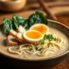 Creamy Garlic Chicken Ramen