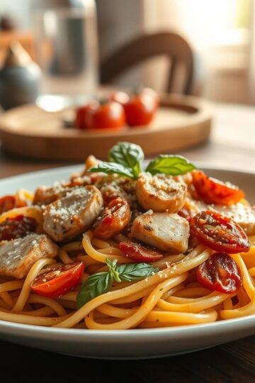 Creamy Sun-Dried Tomato Chicken Pasta