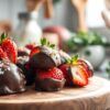 Healthy Strawberry Chocolate Clusters