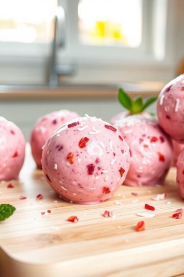 Keto Strawberry Fat Bombs