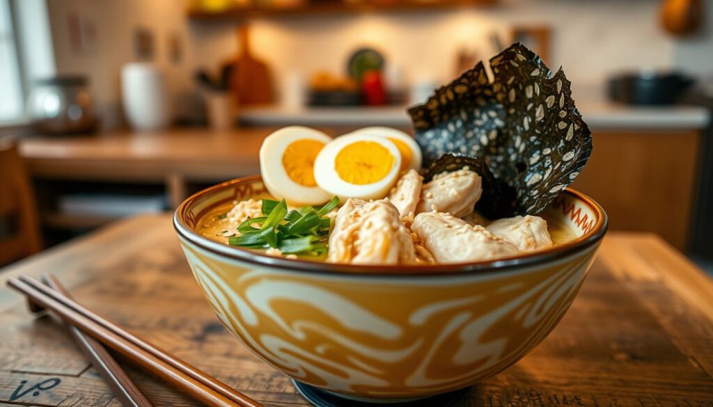 creamy chicken ramen