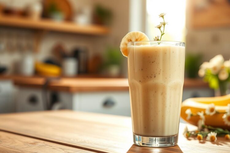 Banana Chamomile Tea Smoothie