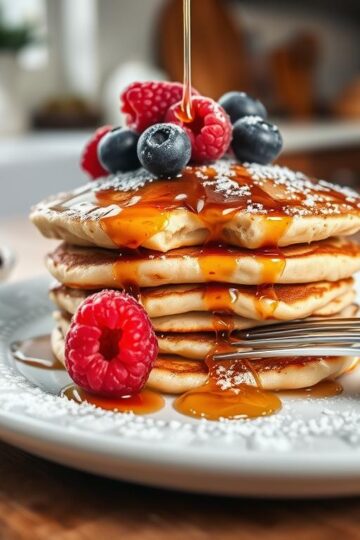 Flourless Cottage Cheese Pancakes (Perfect Keto Breakfast)