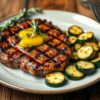 Garlic Butter Steak & Zucchini