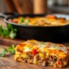 Low Carb Philly Cheesesteak Casserole
