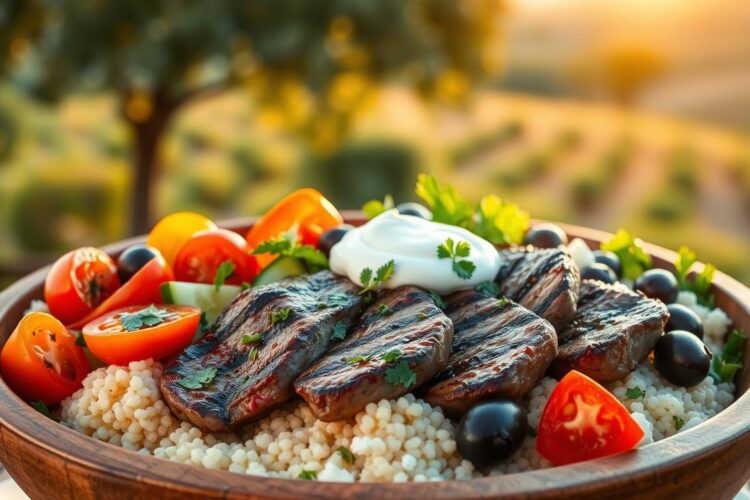 Mediterranean Steak Bowl