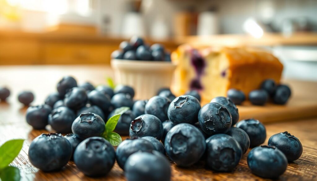 fresh blueberries