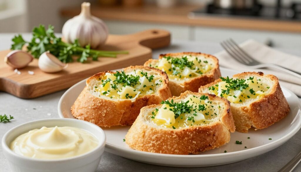 keto garlic bread