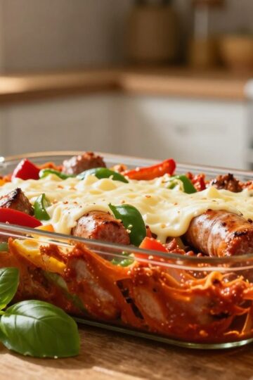 Easy Keto Italian Sausage Casserole