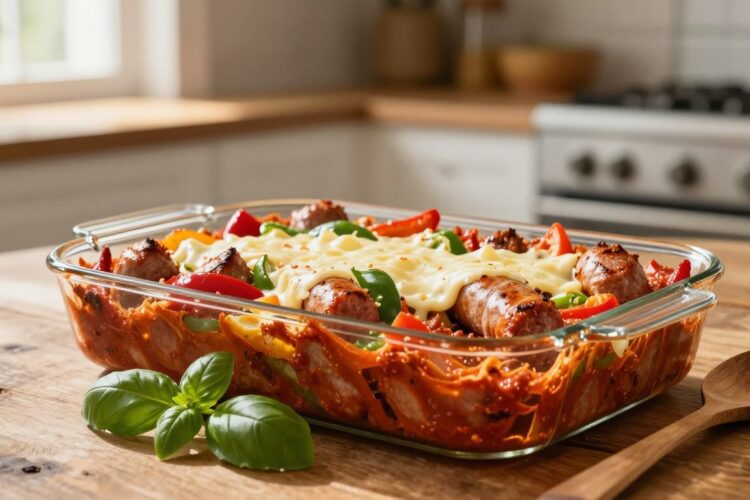 Easy Keto Italian Sausage Casserole