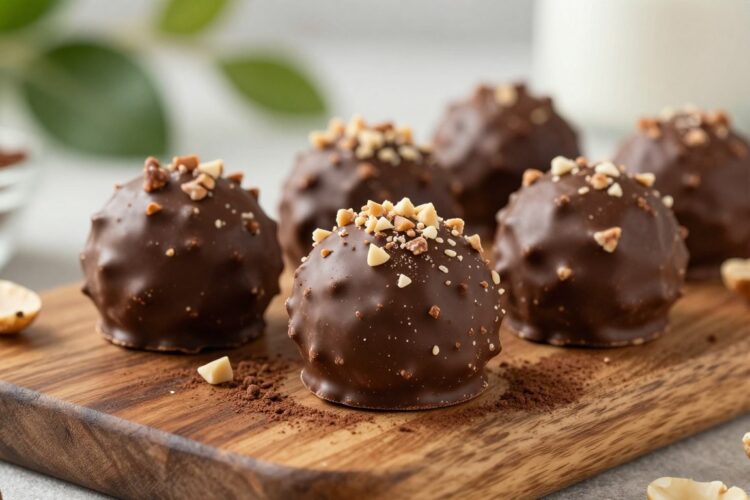 Keto Chocolate Peanut Butter Fat Bombs