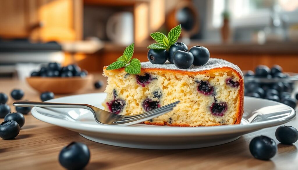 keto blueberry butter cake low carb dessert