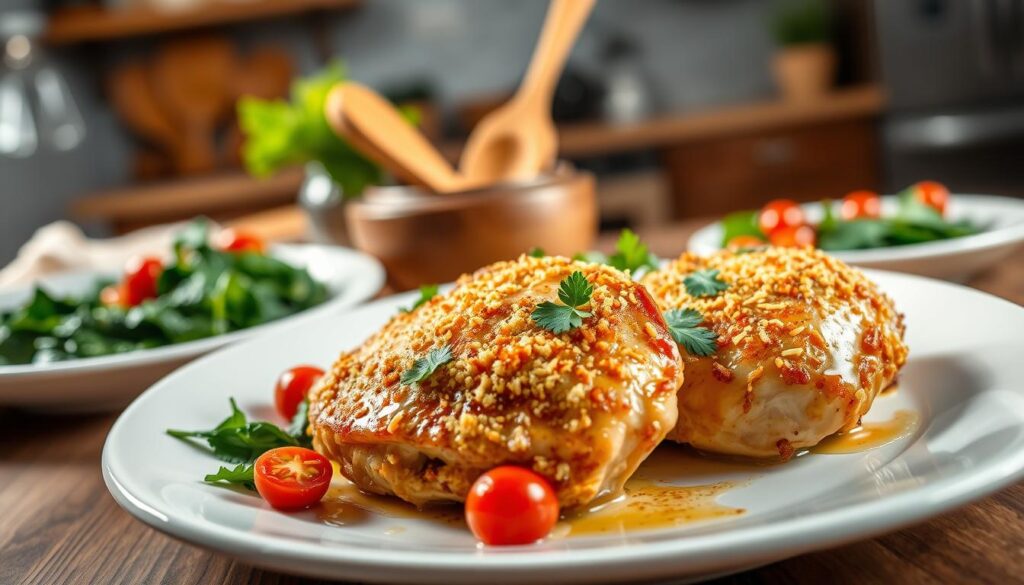 keto garlic parmesan chicken recipe