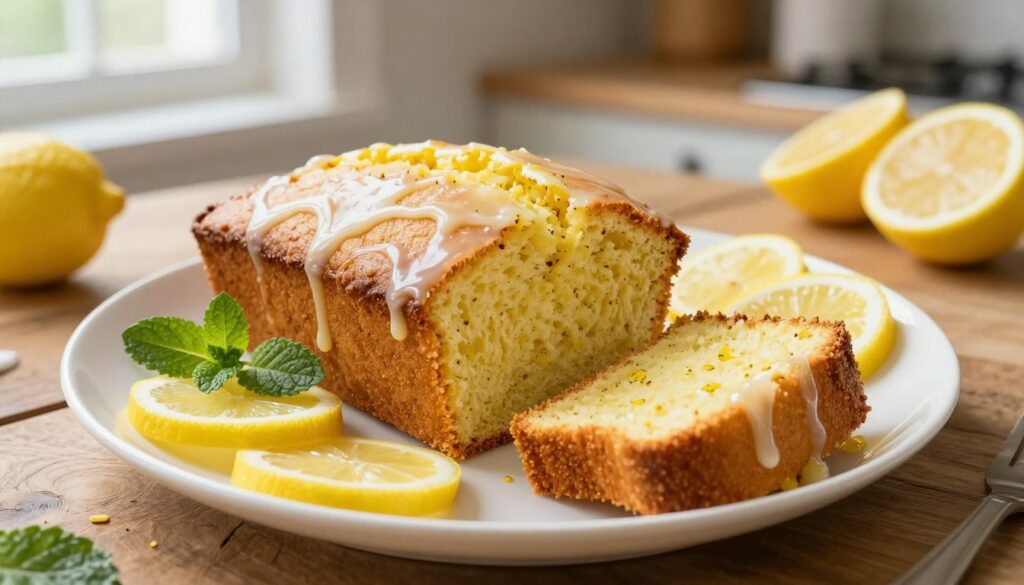 keto lemon loaf