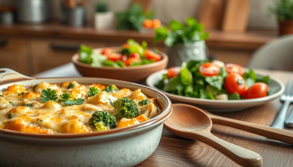 low carb chicken broccoli casserole