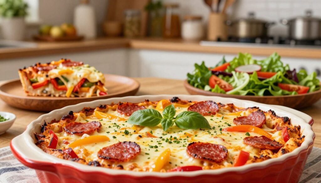 pizza casserole